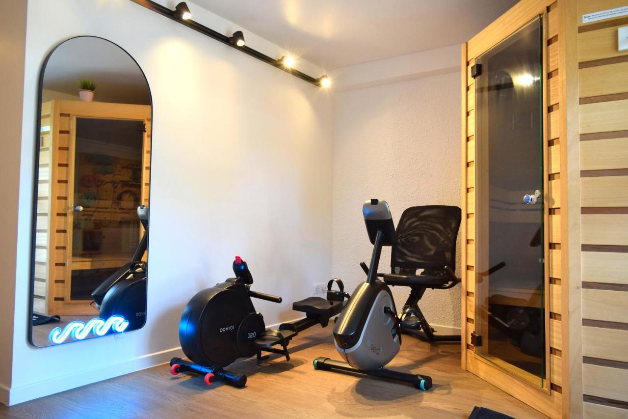 Julia Blue, Villa Hostal Naou Hossegor - Sauna - Salle De Sport - Wifi - Netflix Soorts-Hossegor Buitenkant foto